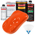 Hugger Orange Urethane Basecoat with European Clearcoat Auto Paint - Complete Quart Paint Color Kit - Automotive Refinish Coating