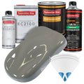 Dove Gray Urethane Basecoat with European Clearcoat Auto Paint - Complete Quart Paint Color Kit - Automotive Refinish Coating