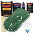 Transport Green - Urethane Basecoat with Clearcoat Auto Paint - Complete Medium Gallon Paint Kit - Professional Gloss Automotive Car Truck Coating