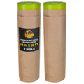 Pre-Taped Masking Paper for Painting (18" x 50', 2 Rolls) - Tape and Drape Painters Paper, Protective Covering, Overspray Barrier