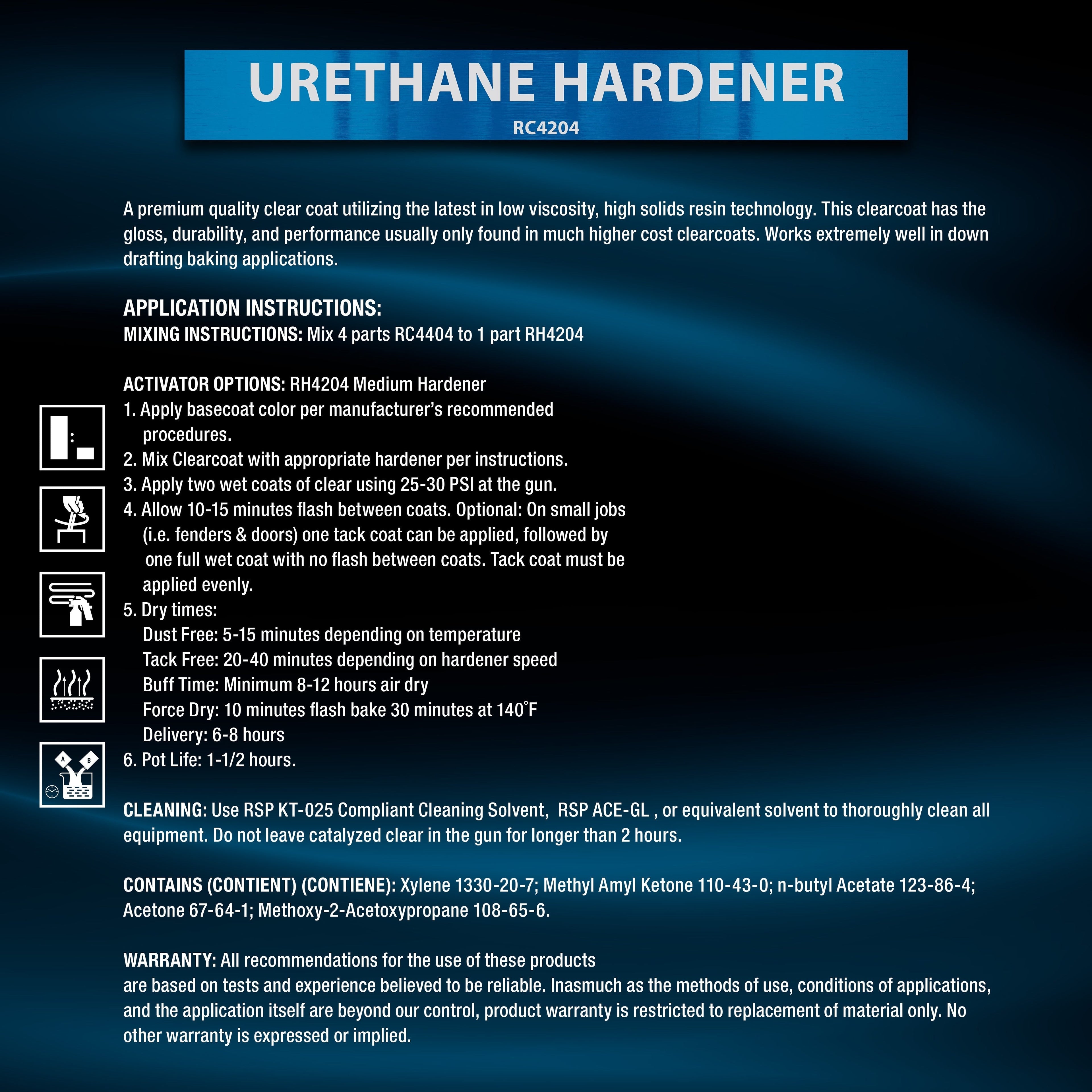 Urethane Hardener, Quart