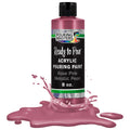Pouring Masters Rose Pink Metallic Pearl Ready to Pour Acrylic Pouring Paint - Premium 8-Ounce Pre-Mixed Fluid Acrylic Paint - Fluid Art Supplies for Canvas, Wood, Paper, Tile & Rocks