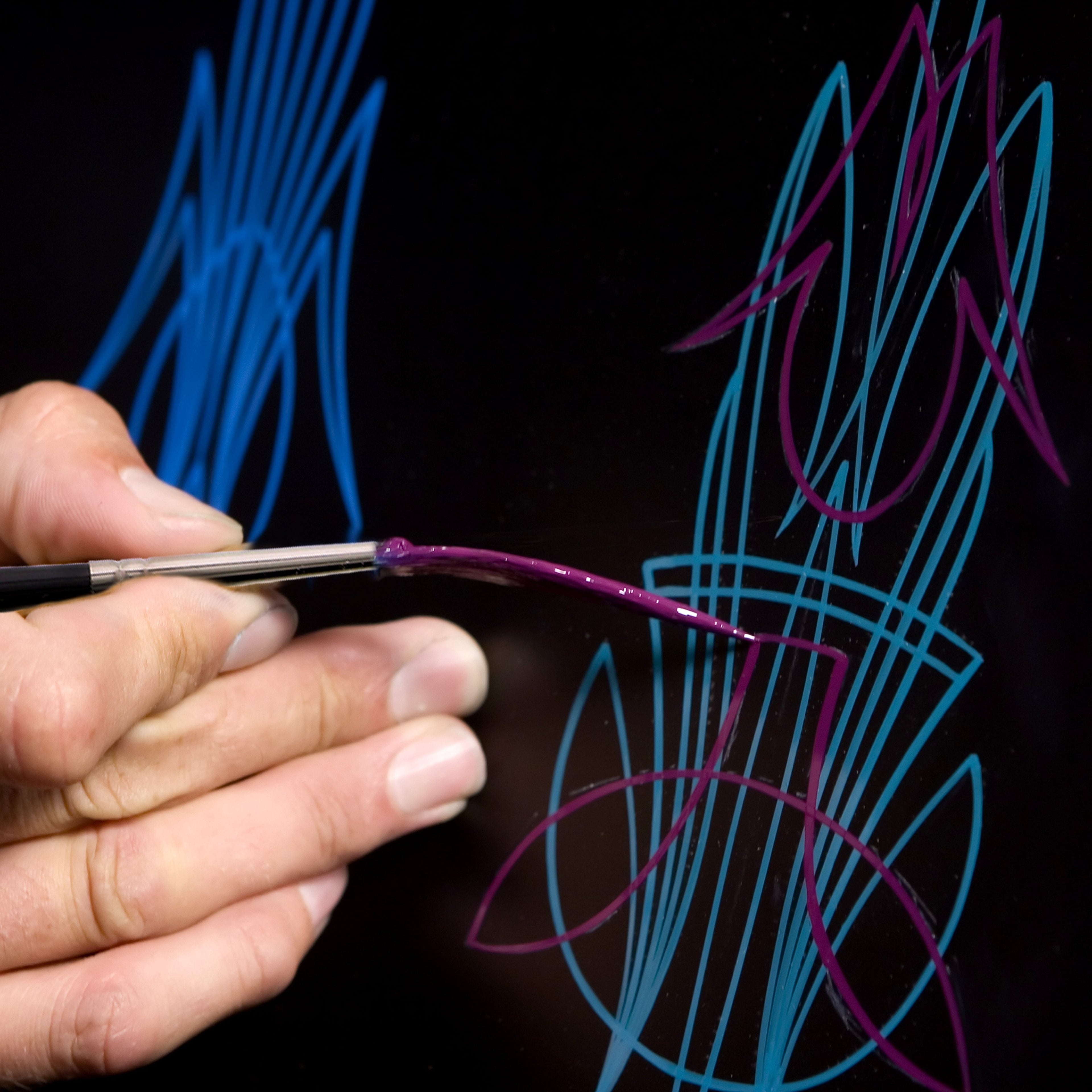 Complete Striper Pinstriping Starter Kit - 8 Colors