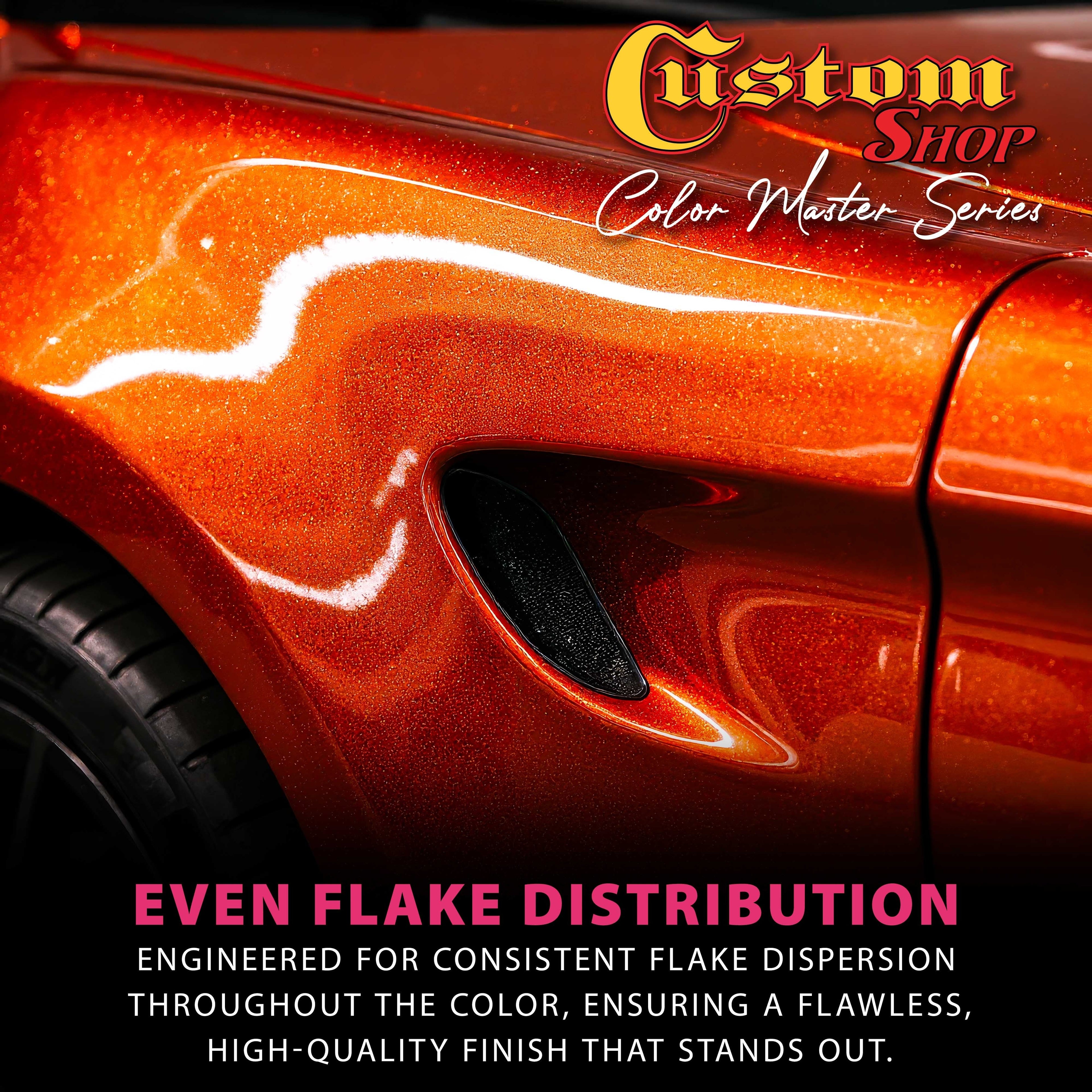 UFC Urethane Ultra Flake Colors - Black Candy Flake Basecoat- Quart
