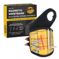 Magnetic Wristband with Super Strong Magnets - Wrist Support Tool Belt that Holds Fasteners, Nails, Screws, Drill Bits - Mechanic, Handyman
